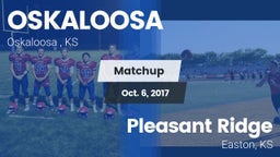 Matchup: OSKALOOSA HIGH vs. Pleasant Ridge  2017