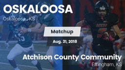 Matchup: OSKALOOSA HIGH vs. Atchison County Community  2018