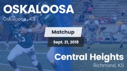 Matchup: OSKALOOSA HIGH vs. Central Heights  2018