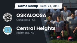 Recap: OSKALOOSA  vs. Central Heights  2018