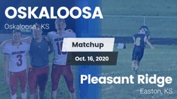 Matchup: OSKALOOSA HIGH vs. Pleasant Ridge  2020