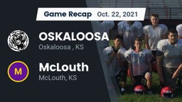 Recap: OSKALOOSA  vs. McLouth  2021
