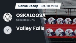 Recap: OSKALOOSA  vs. Valley Falls 2023