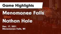 Menomonee Falls  vs Nathan Hale  Game Highlights - Dec. 17, 2021