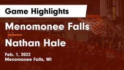 Menomonee Falls  vs Nathan Hale  Game Highlights - Feb. 1, 2022