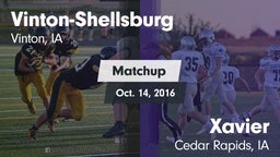 Matchup: Vinton-Shellsburg vs. Xavier  2016