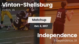 Matchup: Vinton-Shellsburg vs. Independence  2017