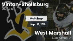 Matchup: Vinton-Shellsburg vs. West Marshall  2018