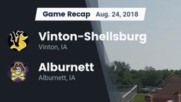 Recap: Vinton-Shellsburg  vs. Alburnett  2018