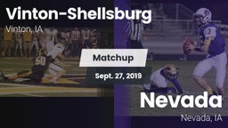 Matchup: Vinton-Shellsburg vs. Nevada  2019