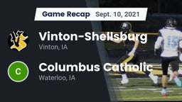 Recap: Vinton-Shellsburg  vs. Columbus Catholic  2021