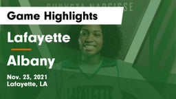 Lafayette  vs Albany  Game Highlights - Nov. 23, 2021