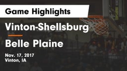 Vinton-Shellsburg  vs Belle Plaine  Game Highlights - Nov. 17, 2017