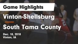 Vinton-Shellsburg  vs South Tama County  Game Highlights - Dec. 18, 2018