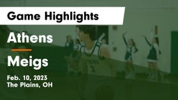 Athens  vs Meigs  Game Highlights - Feb. 10, 2023