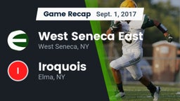 Recap: West Seneca East  vs. Iroquois  2017