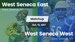 Matchup: West Seneca East vs. West Seneca West  2017