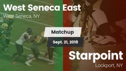 Matchup: West Seneca East vs. Starpoint  2018