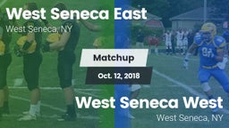 Matchup: West Seneca East vs. West Seneca West  2018