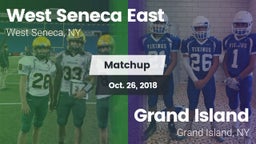 Matchup: West Seneca East vs. Grand Island  2018