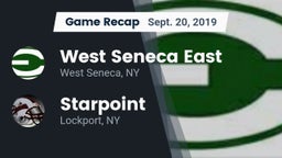 Recap: West Seneca East  vs. Starpoint  2019