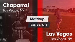 Matchup: Chaparral High vs. Las Vegas  2016