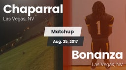 Matchup: Chaparral High vs. Bonanza  2017