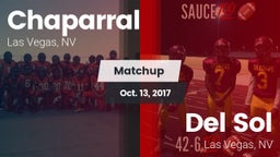 Matchup: Chaparral High vs. Del Sol  2017