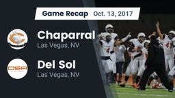 Recap: Chaparral  vs. Del Sol  2017