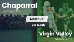 Matchup: Chaparral High vs. ****** Valley  2017