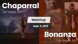 Matchup: Chaparral High vs. Bonanza  2019