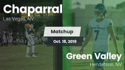 Matchup: Chaparral High vs. Green Valley  2019