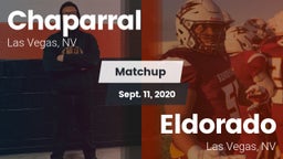 Matchup: Chaparral High vs. Eldorado  2020