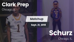 Matchup: Clark Prep High Scho vs. Schurz  2018