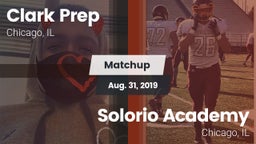 Matchup: Clark Prep High Scho vs. Solorio Academy 2019
