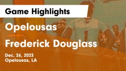 Opelousas  vs Frederick Douglass  Game Highlights - Dec. 26, 2023