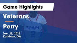 Veterans  vs Perry  Game Highlights - Jan. 28, 2023