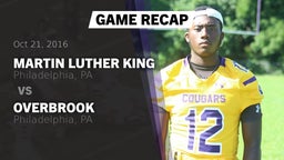 Recap: Martin Luther King  vs. Overbrook  2016