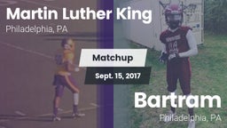 Matchup: MLK  vs. Bartram  2017