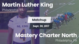 Matchup: MLK  vs. Mastery Charter North  2017