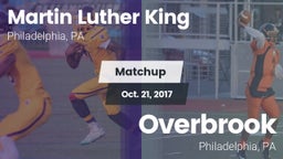 Matchup: MLK  vs. Overbrook  2017