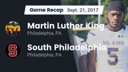 Recap: Martin Luther King  vs. South Philadelphia  2017