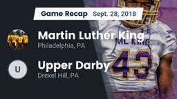 Recap: Martin Luther King  vs. Upper Darby  2018