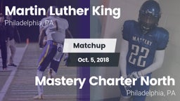 Matchup: MLK  vs. Mastery Charter North  2018