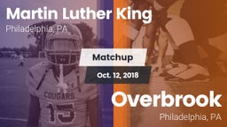 Matchup: MLK  vs. Overbrook  2018