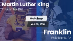 Matchup: MLK  vs. Franklin  2018
