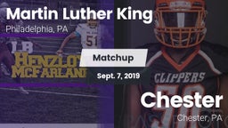 Matchup: MLK  vs. Chester  2019