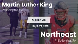 Matchup: MLK  vs. Northeast  2019