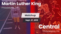 Matchup: MLK  vs. Central  2019