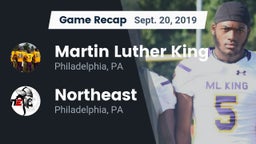 Recap: Martin Luther King  vs. Northeast  2019